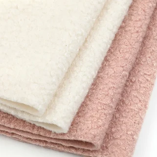 100% Polyester Sherpa Teddy Fleece Stoff für Manteljacke