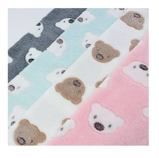 Babydecke aus Flanellstoff