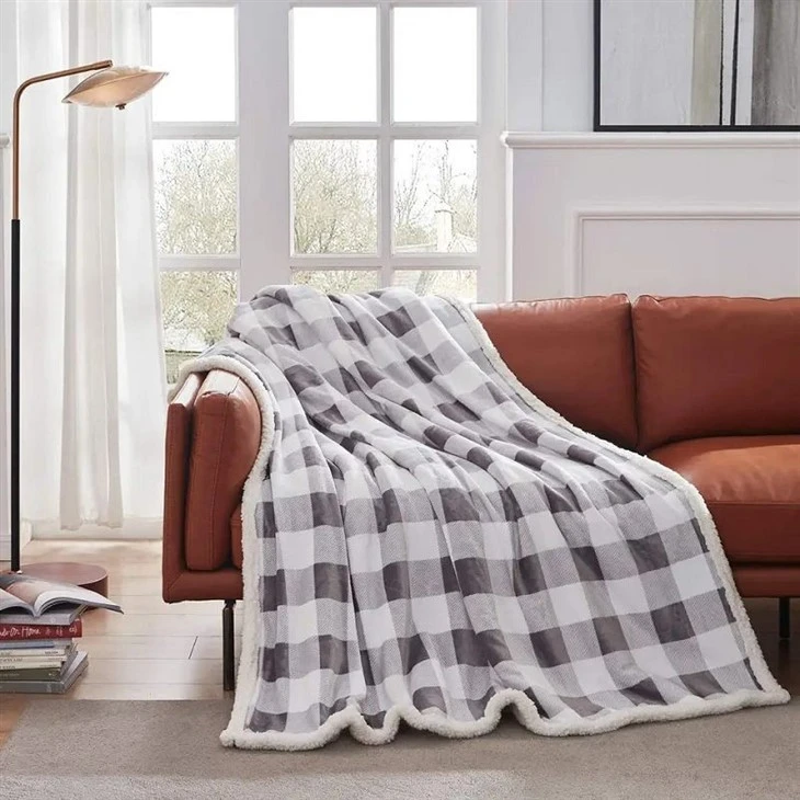 sherpa fleece blanket