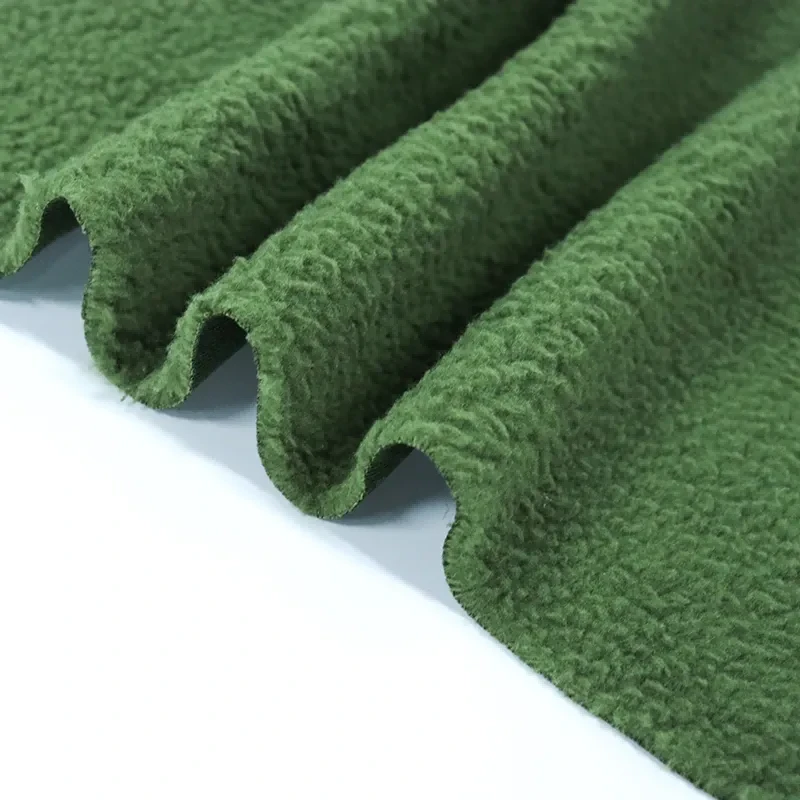 Kamelgemusterter Großhandels-Sherpa-Stoff für Kapuzenpullover