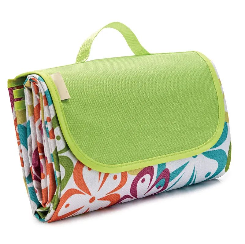 Bunte Picknickdecke