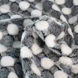 Doppelseitige Rolle aus 100 % Polyester-Korallenstoff