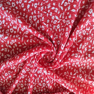Damenstoff mit Blumenmuster