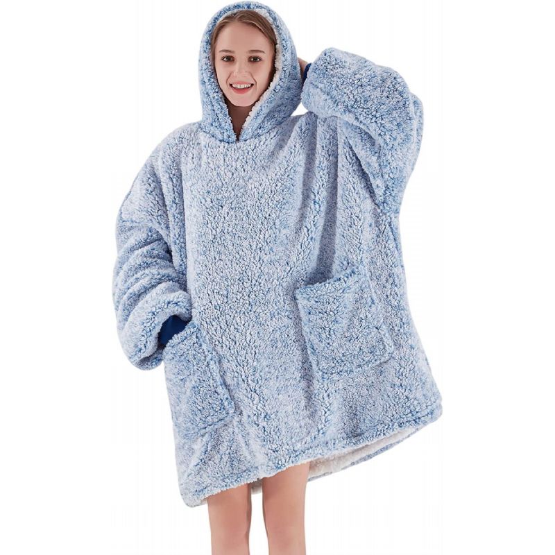Hoodie-Decke Sherpa