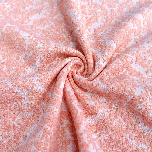 Mehrfarbiger Jacquard-Strickstoff