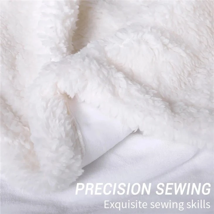 sherpa fleece blanket