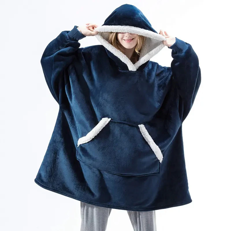 Kapuzendecke aus Polarfleece