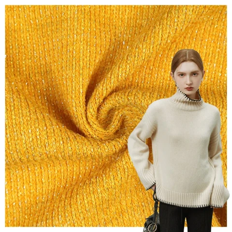 Kaninchenhaar-Rippen-Angora-Stoff