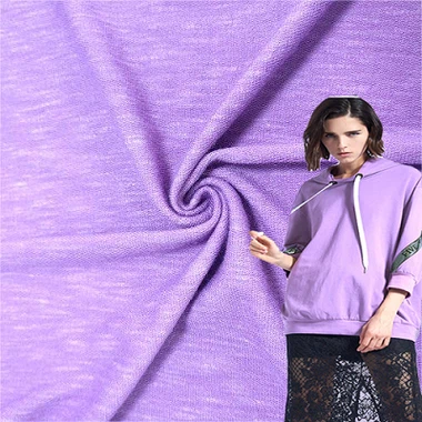 Rückseite French Terry Stoff