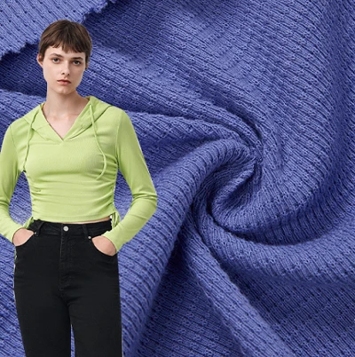 Doppelseitiger Jacquard-Strickstoff
