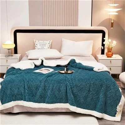 Decke aus Flanellmaterial