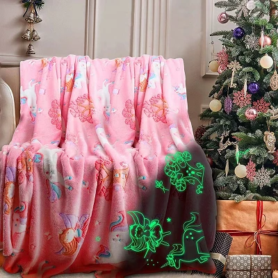 Leuchten Sie die dunkle Hoodie -Decke