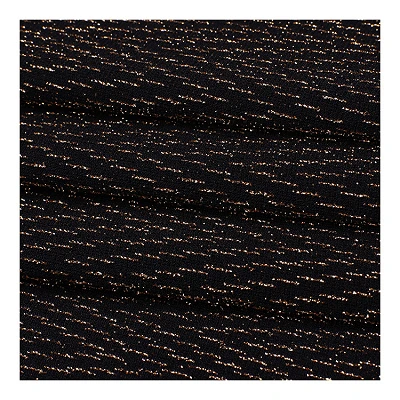 Gold- und Silber-Jacquard-Strickstoff