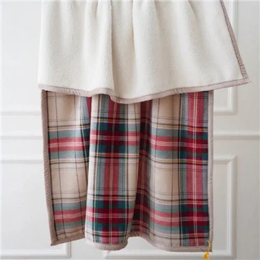 Moderne Gitter-Sherpa-Decke