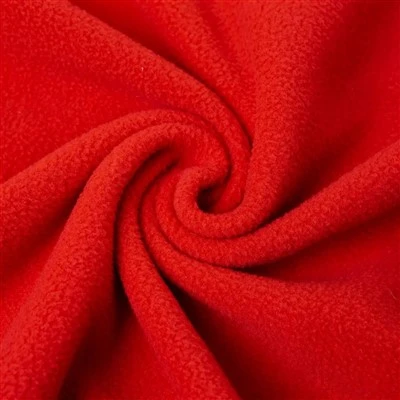 Rote polare Fleece -Decke