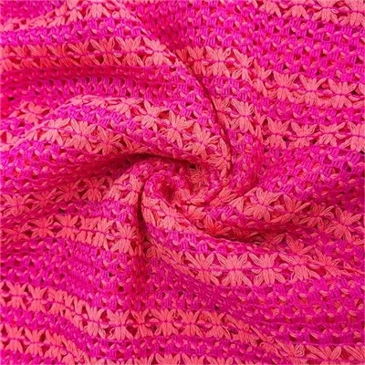 Spandex-Polyester-Kreppstoff