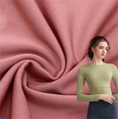 Yoga-Sport-Polyester-Spandex-Gewebe für Sportbekleidung