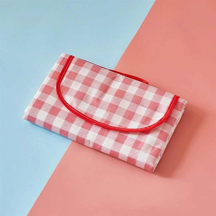 red picnic blanket