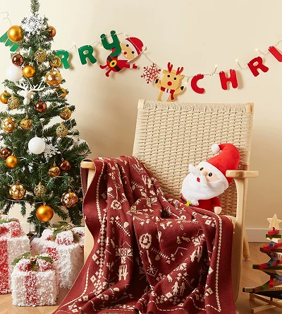 Decke im Weihnachtsstil