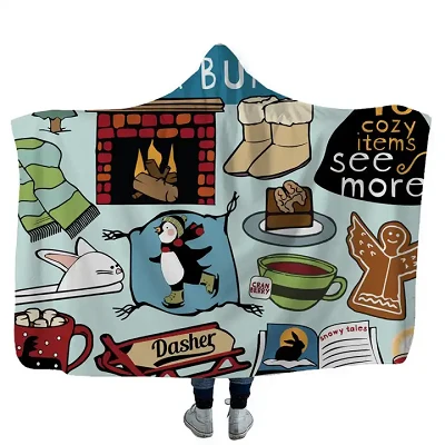 Hoodie Decke übergroß