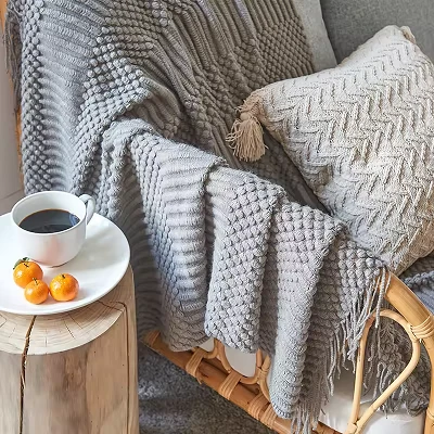Knit Weave Blanket