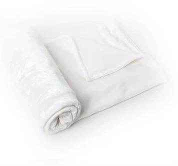 Weiße Flanelldecke